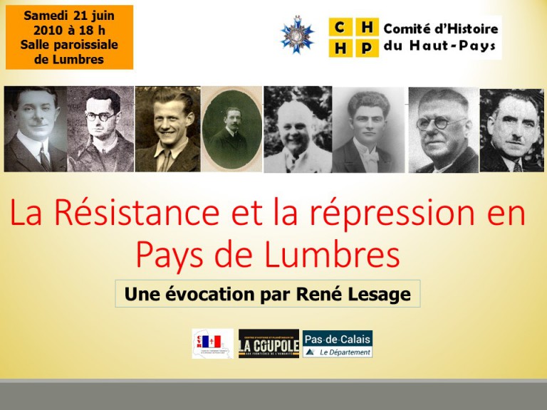 Lumbres René Lesage histoire, mémoire et généalogie